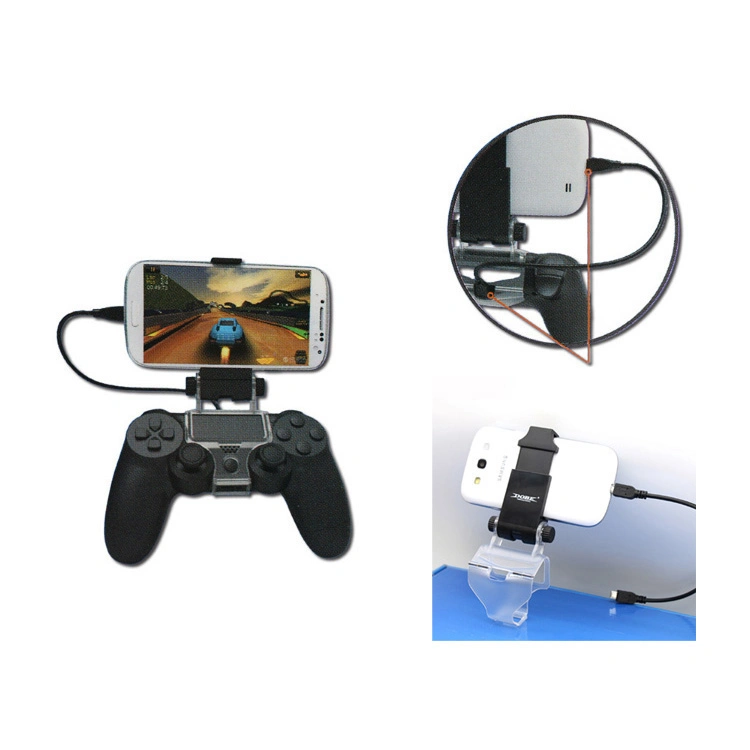 Clamp for PS4 Controller and Connect Your Controllers with Mobile Phones to Enhance Game Experience