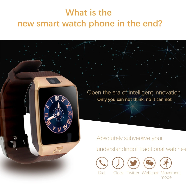 Smartwatch Waterproof Watch Phone Connect Dz09 Android Smart Watch