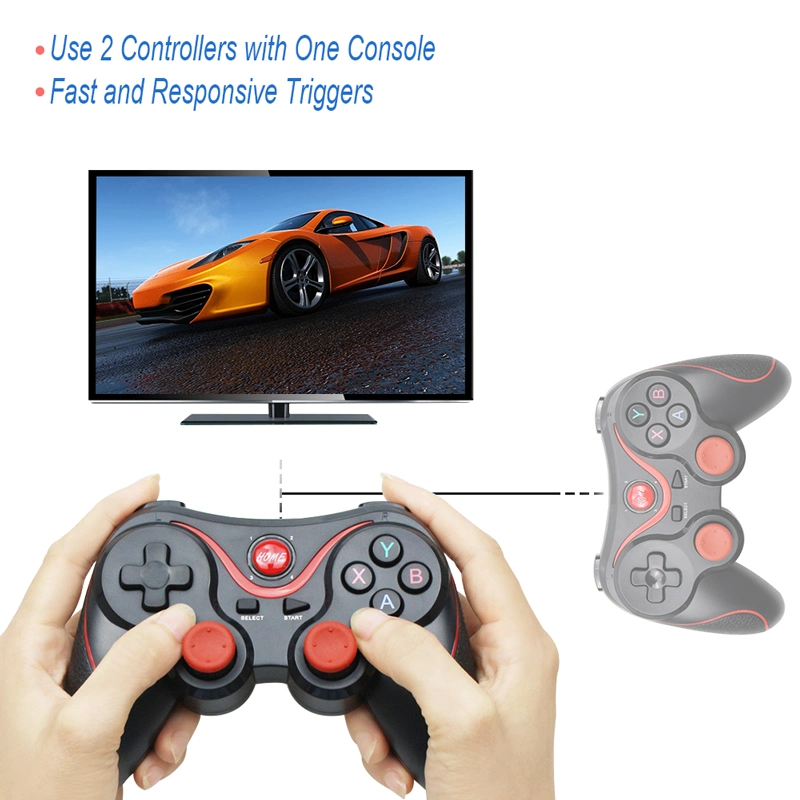 2.4G Wireless Mobile Phone Bluetooth Game Joystick Controller for PS3/Android/PC/TV Box/iPad