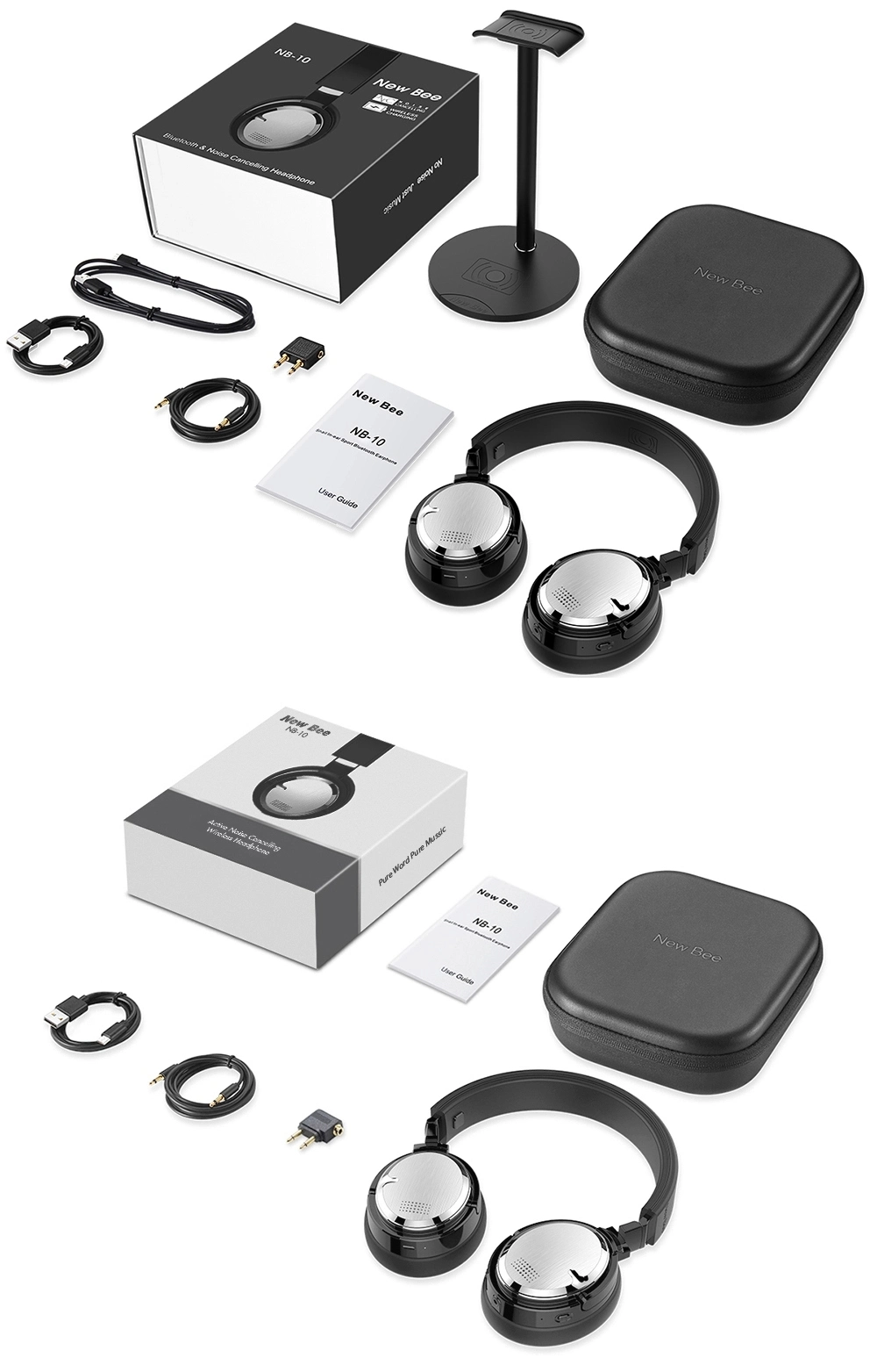 2 in 1 Headphones Earphones Wireless Headset Gaming Wired Headphone PS4 Headset