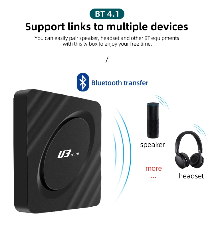 Bluetooth 4.2 Android 9.1 4K 16GB 32GB Android TV Box