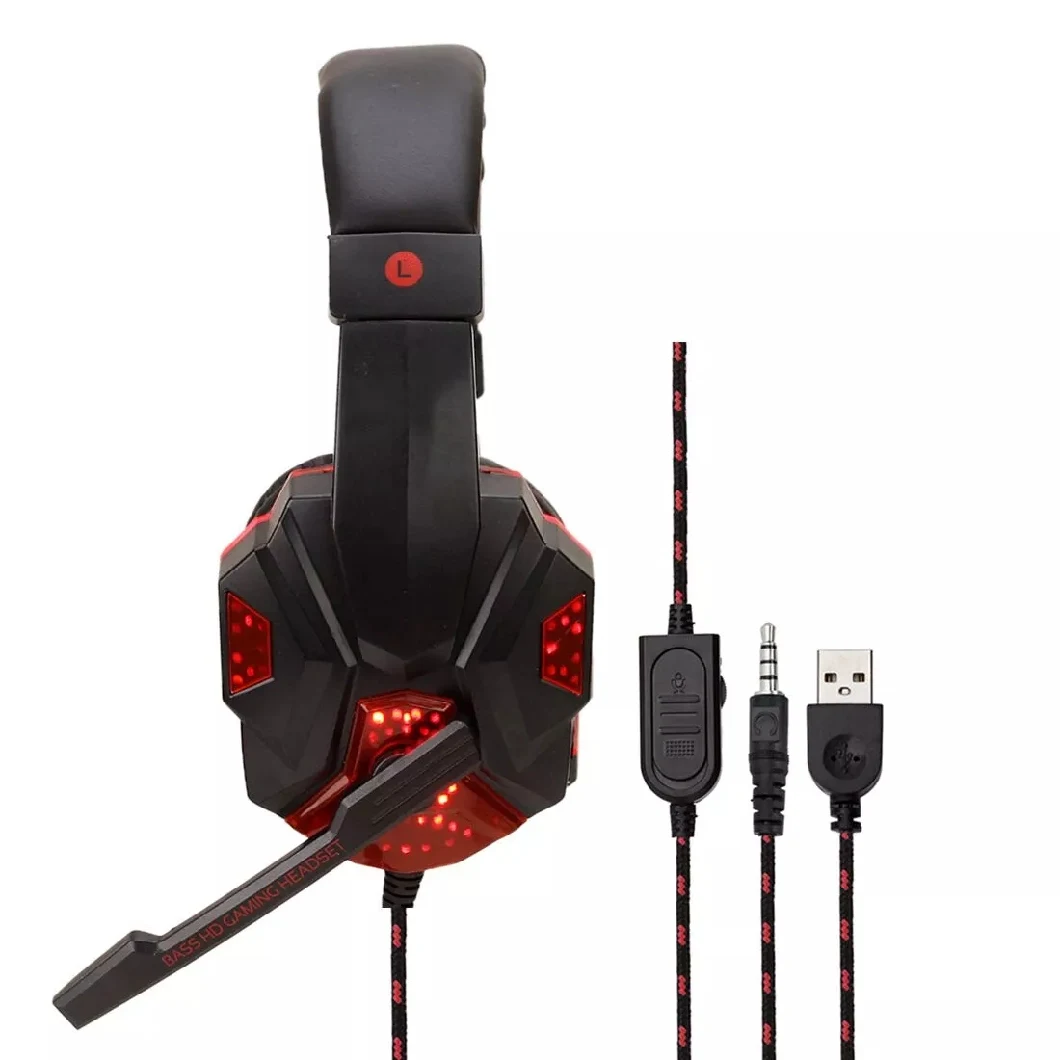 Gamer Headphones for Gaming PS4 Headset Earphones and Headphones Computer Switch Micro Headphones Wholesale Gaming Headset