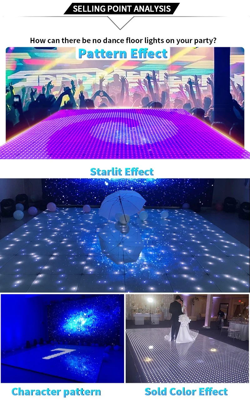 with iPad Controller DJ Strip Light Digital LED Dance Floor