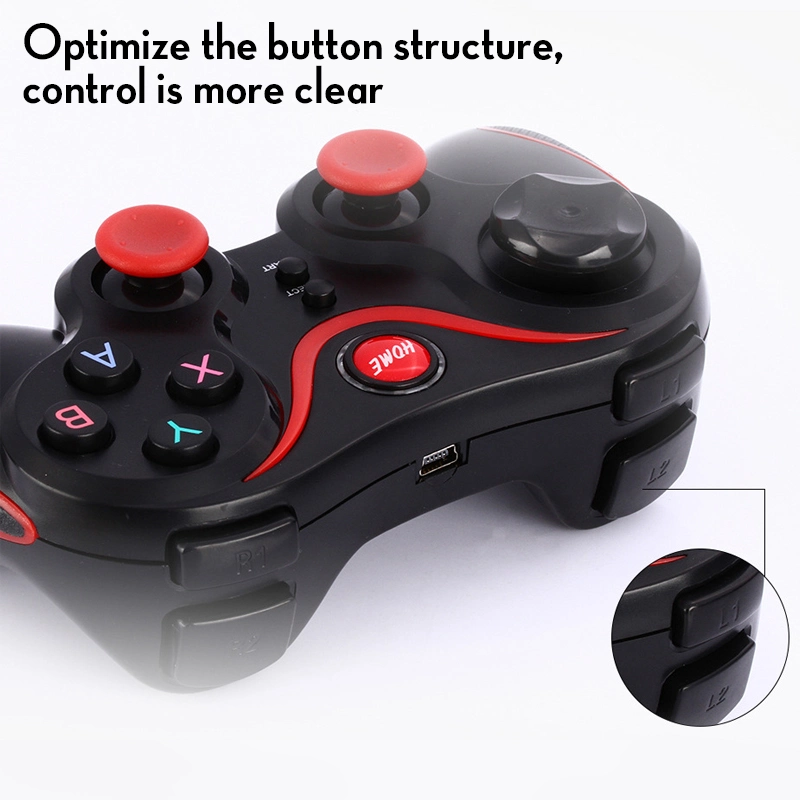 Wholesale Wireless Gamepad Game Controller Bluetooth Joystick for Mobile Phone Tablet TV Box