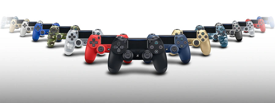 Byit Custom Controles PS4 Control Original Wireless Playstation 4 Original with 2 Controllers