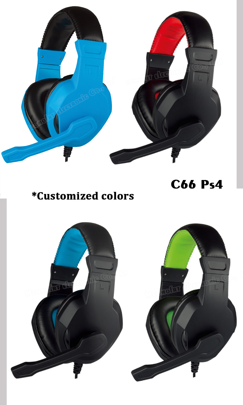 Gaming Headset for PS4/PS5/PC/xBox Series/Switch/Mobile Gaming Blue Color