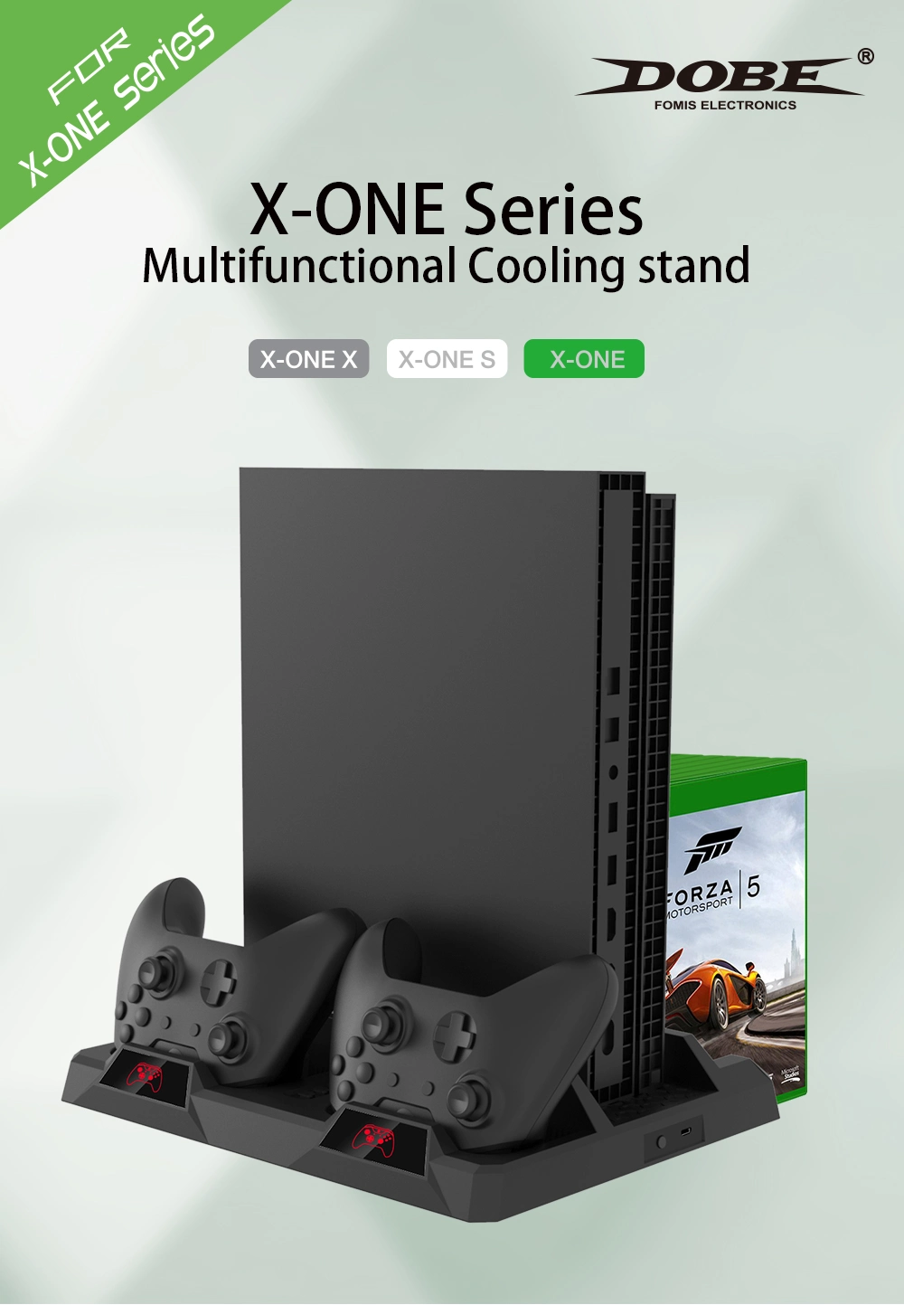 xBox One Slim, X, Elite Controller Multi-Function Docking Compatible with The Original xBox Batteries