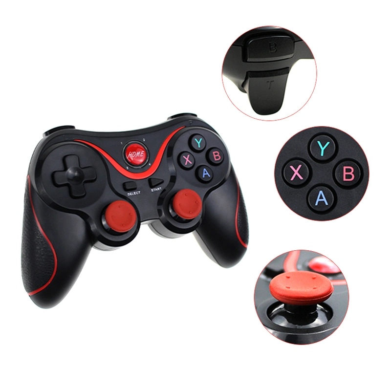 Wholesale Wireless Gamepad Game Controller Bluetooth Joystick for Mobile Phone Tablet TV Box