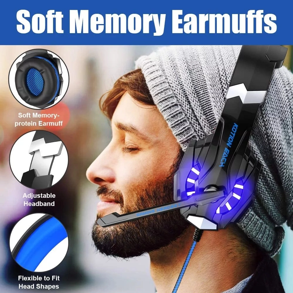 High Quality of Gaming Headset for PS4 for PC and Mobile Phone Game Headset Headphones
