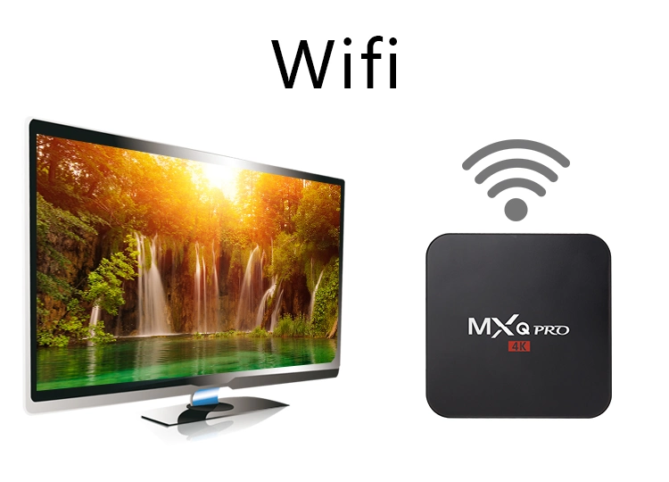 Wholesale Allwinner OEM Mxq PRO 4K Smart Android 7.1 H3 Cheapest Android TV Box