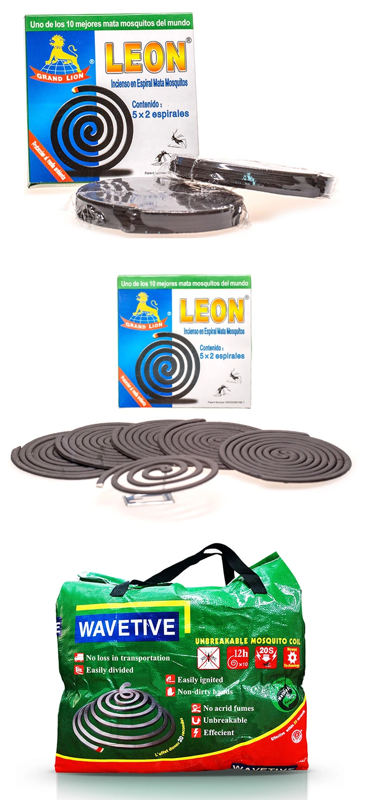 Factory Price Smokeless Black Mosquito Repellent Coil with OEM Service