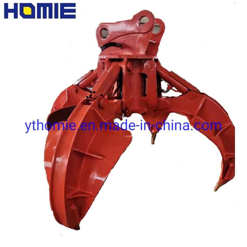 China Factory Homie Hydraulic Grapple /China Factory/ Grab of Excavator Parts