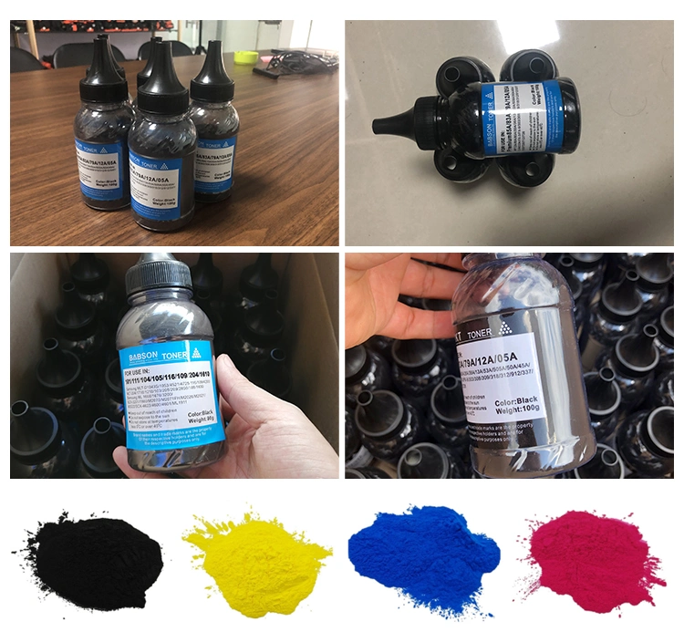 Bottom Price OEM Compatible Black Toner Powder for HP Premium 85A/83A/79A/12A/05A