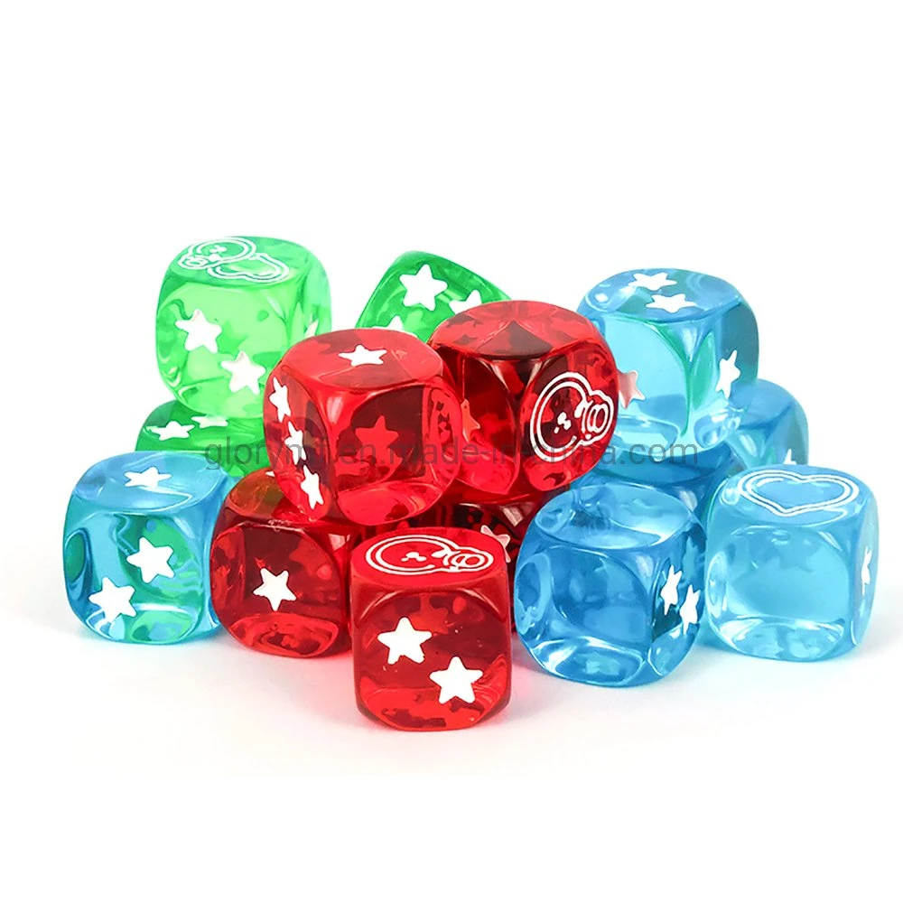 Custom Color and Size Acrylic Polyhedral Dice Set