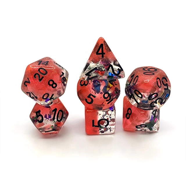 Dungeons & Dragons Polyhedral Plastic Dnd Resin Dice