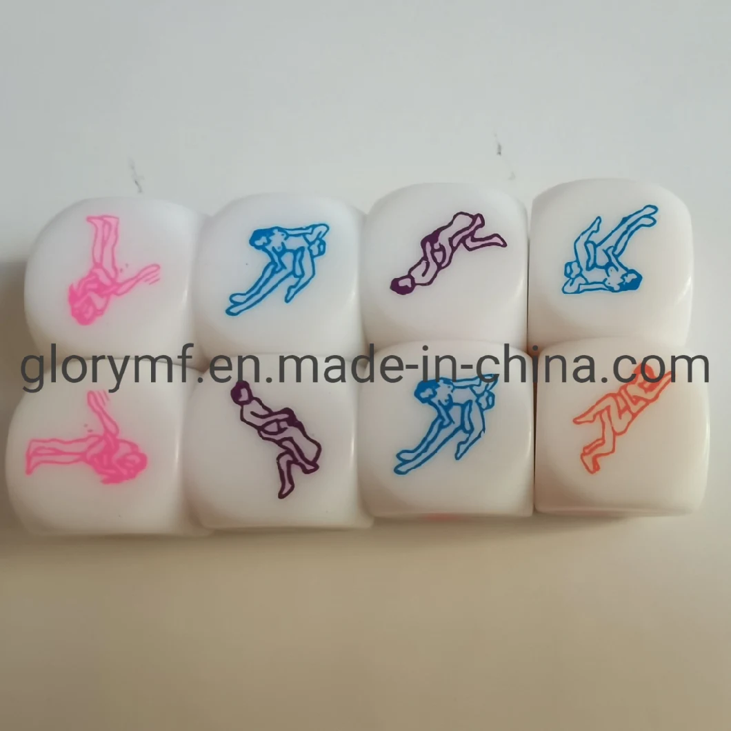 Wholesale Custom Colored Olive Green Acrylic D6 Dice