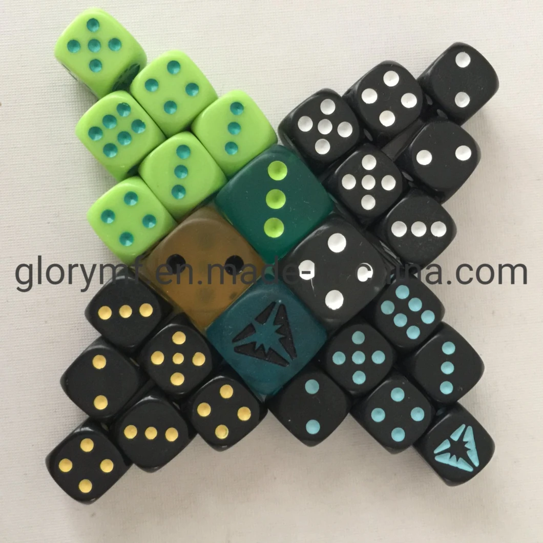 Board Game Resin Dnd Dice Custom D6 Dice