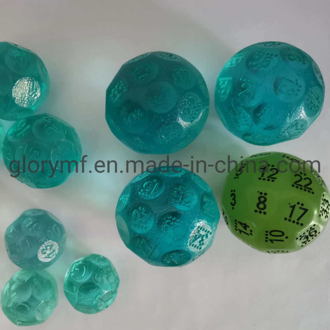 Custom Engraved High End Polyhedral Entertainment Dice Poly Resin Dice D100