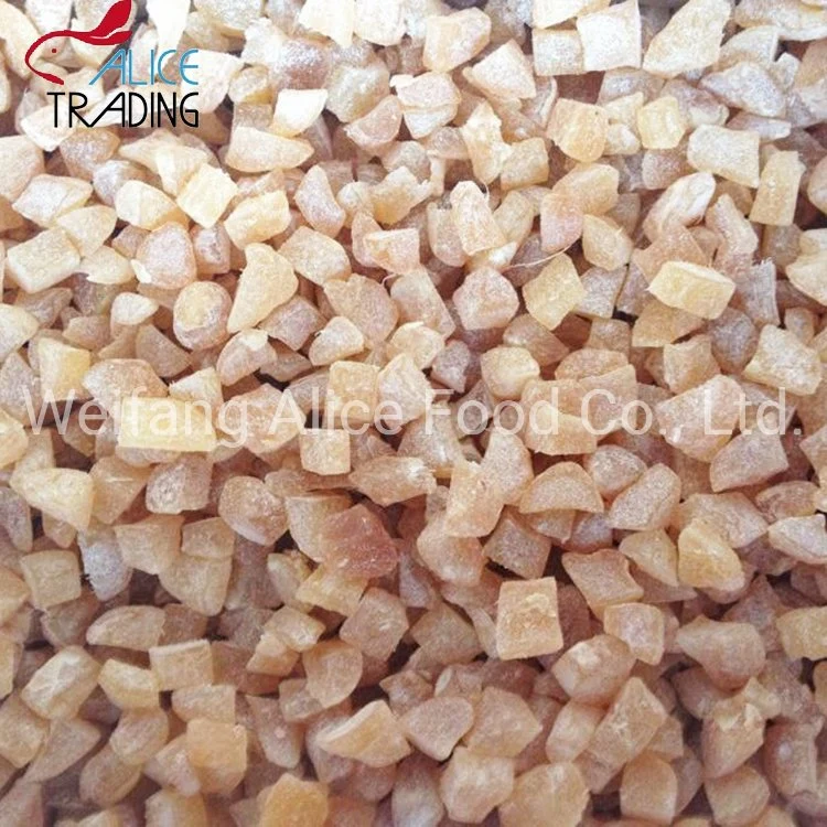 Natural Ginger Taste Crystallized Ginger Dice for Sale Cheap Dehydrated Ginger Dice
