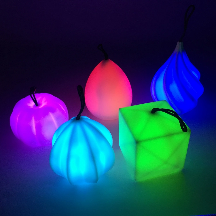 Gleader Color Changing LED Ball Baby Kid Mood Lamp Night Light Children-Seven Color Changing