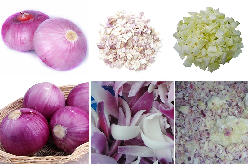 Hot Sell Frozen IQF White Onion Dice and Slices Red Onion