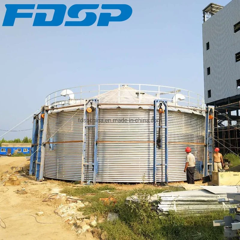 Low Investment Silo Tank for Grain Animal Feed Storage Bolted Silo