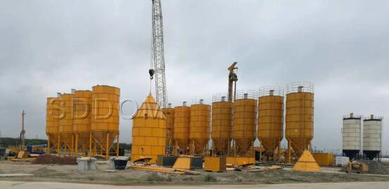 50 Ton Powder Storage Tank Bolted Type Cement Silo