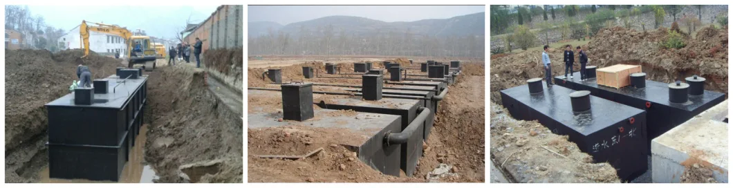 Biodegradation Sewage Treatment Plant Waste Water Treatment Tank Septic Tank Design