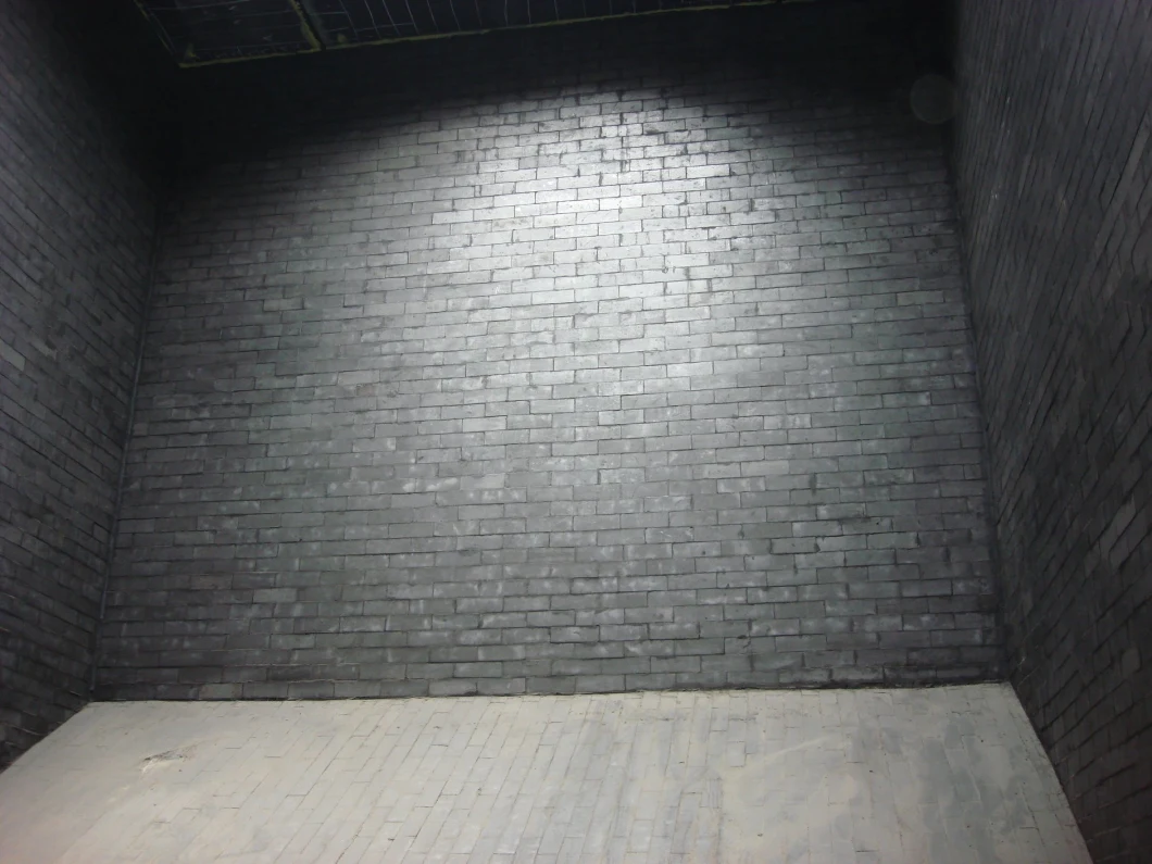 Anti-Corrosion Carbon Brick Are Used for Phosphoric Acid Reaction Tank, Digestion Tank and Storage Tank