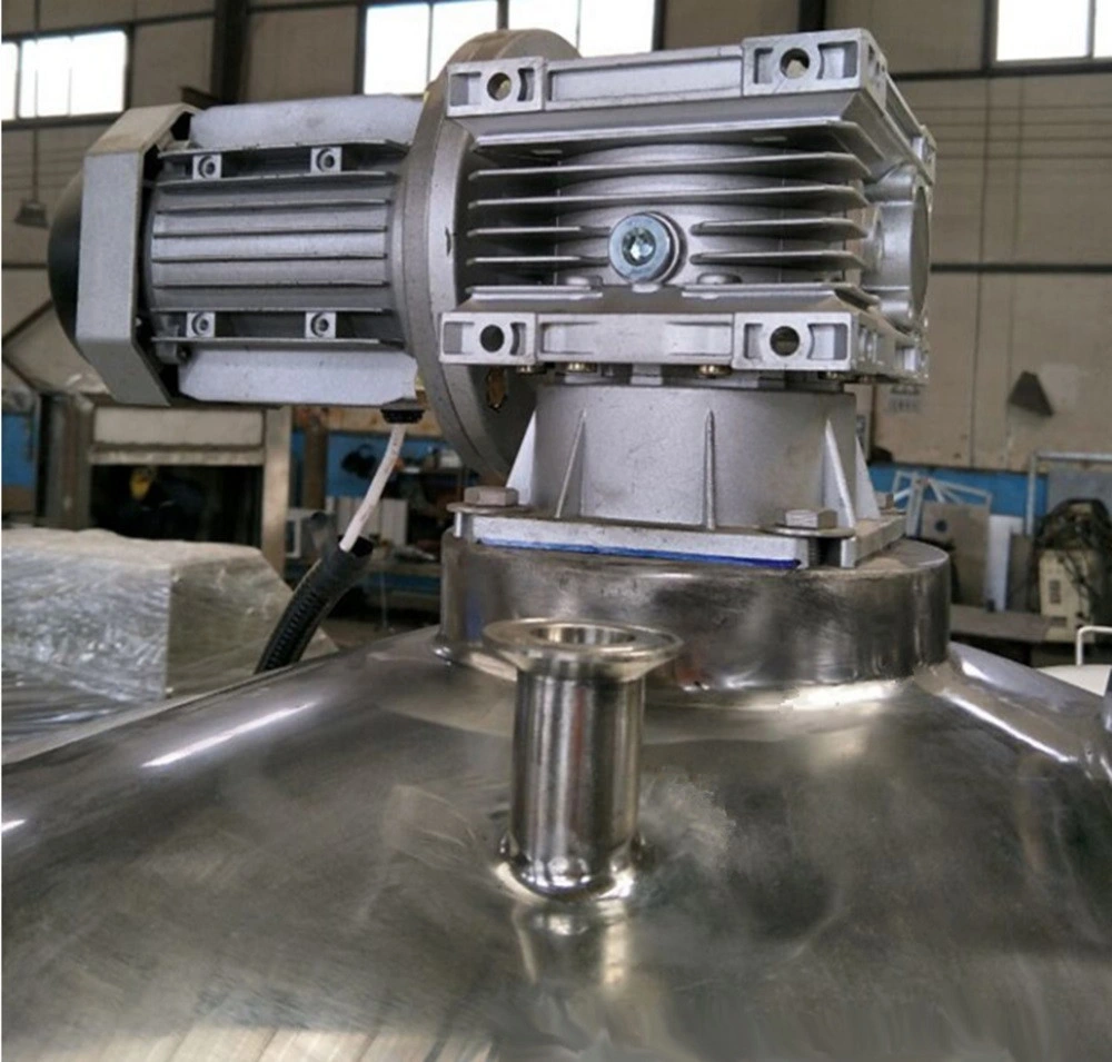 1000L 3000L CIP Cleaning Milk Cooling Tank with Agitator Price