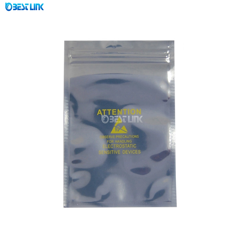 Reclosable Static Shielding Bags Anti-Static Protective Pouch ESD Shielding Bags with Zip-Lock