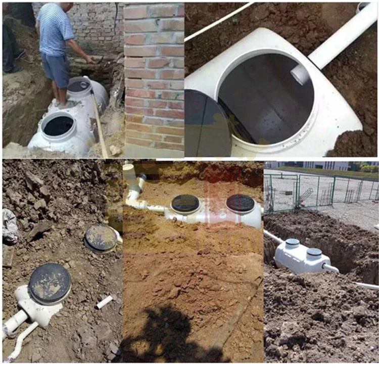Stackable Fiberglass FRP Septic Tanks Used for Sewage Treatment