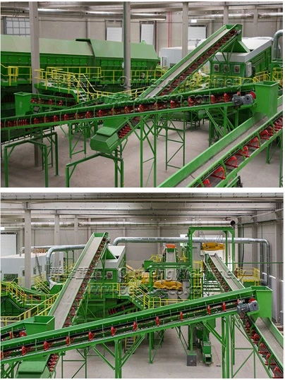 Automatic Urban Garbage Sorting Plant, Municipal Solid Waste Sorting Plant, Waste Sorting Line