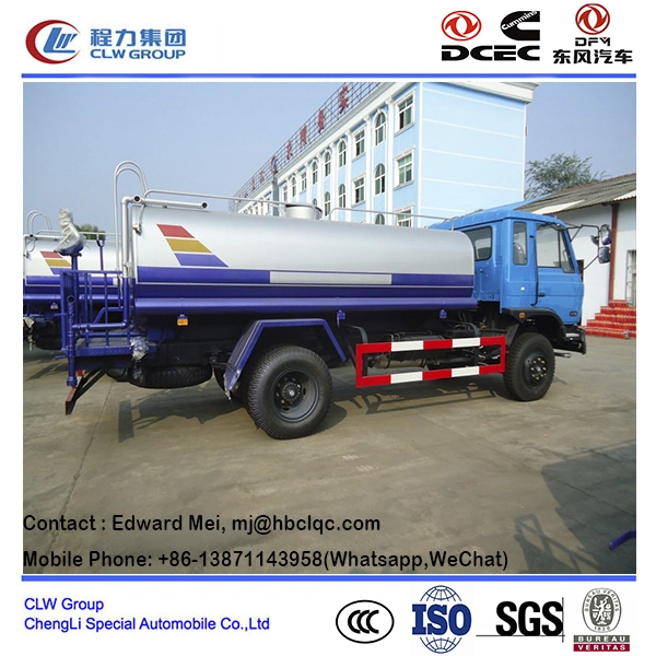 304 Stainless Steel Water Truck, 8000~9000 Liter Ss Tank Water Truck