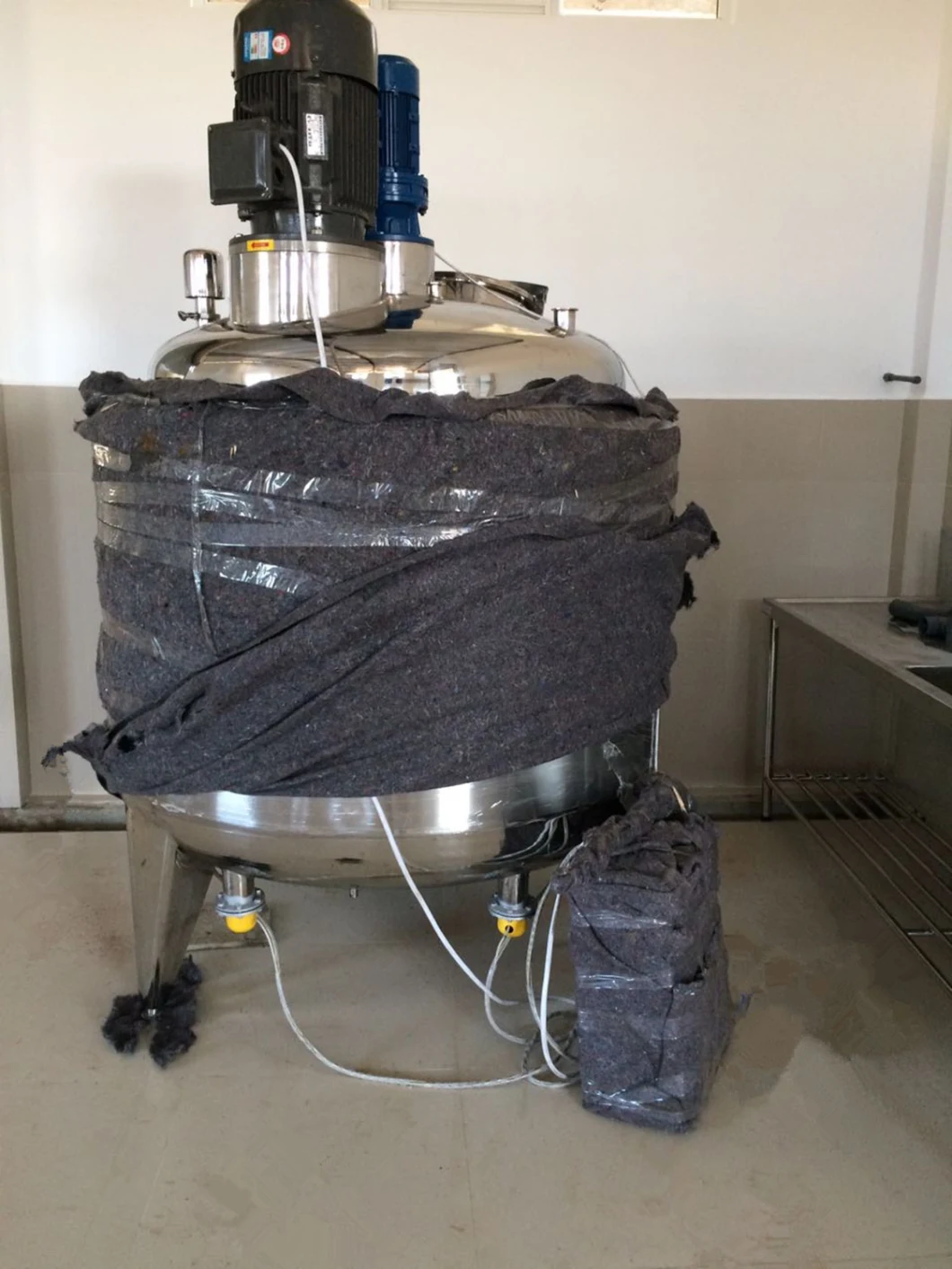 Homogenizer Tank Homogeniser Tank Emulsifying Tank Detergent Tank Fermentation Tank