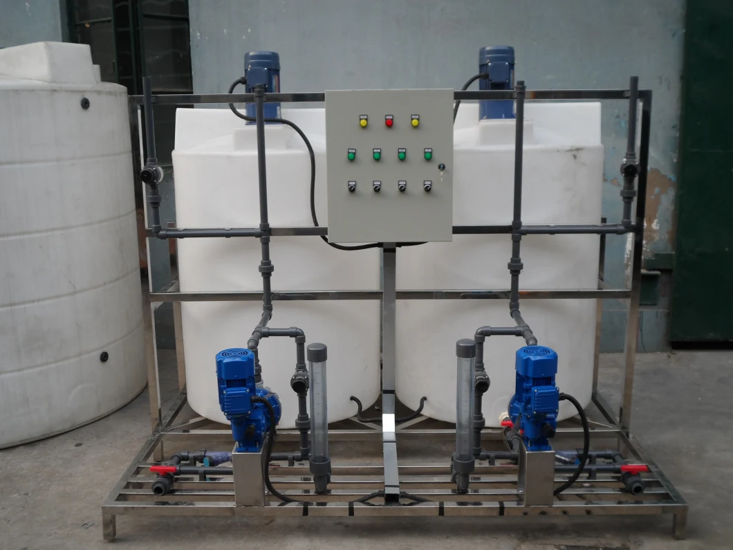 Water Treatment Chemical Mixing Tank Industrial Electric Liquid Mixer Agitator