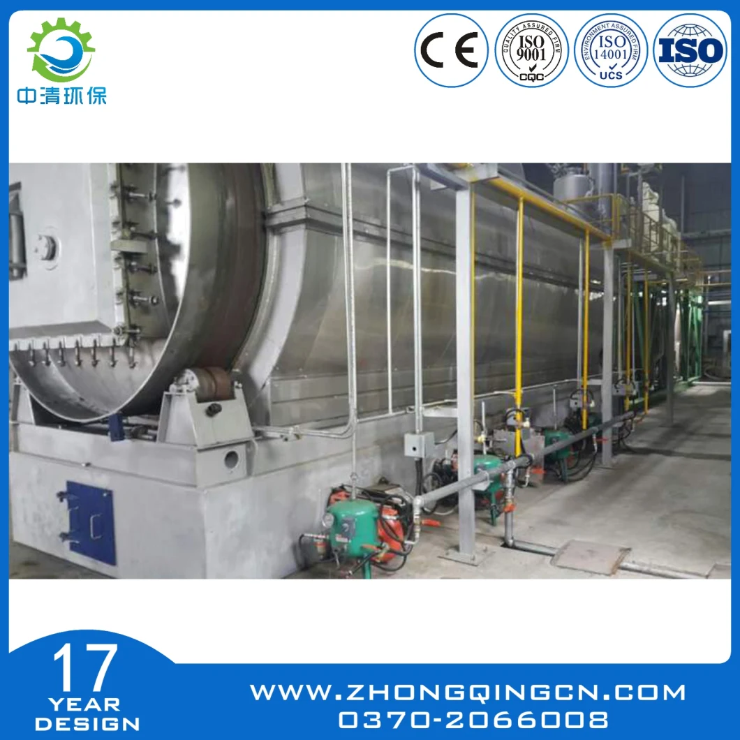 Waste Tire/Waste Plastics/Waste Rubber Recycling Machine/Pyrolysis Plant with CE, SGS, ISO, BV