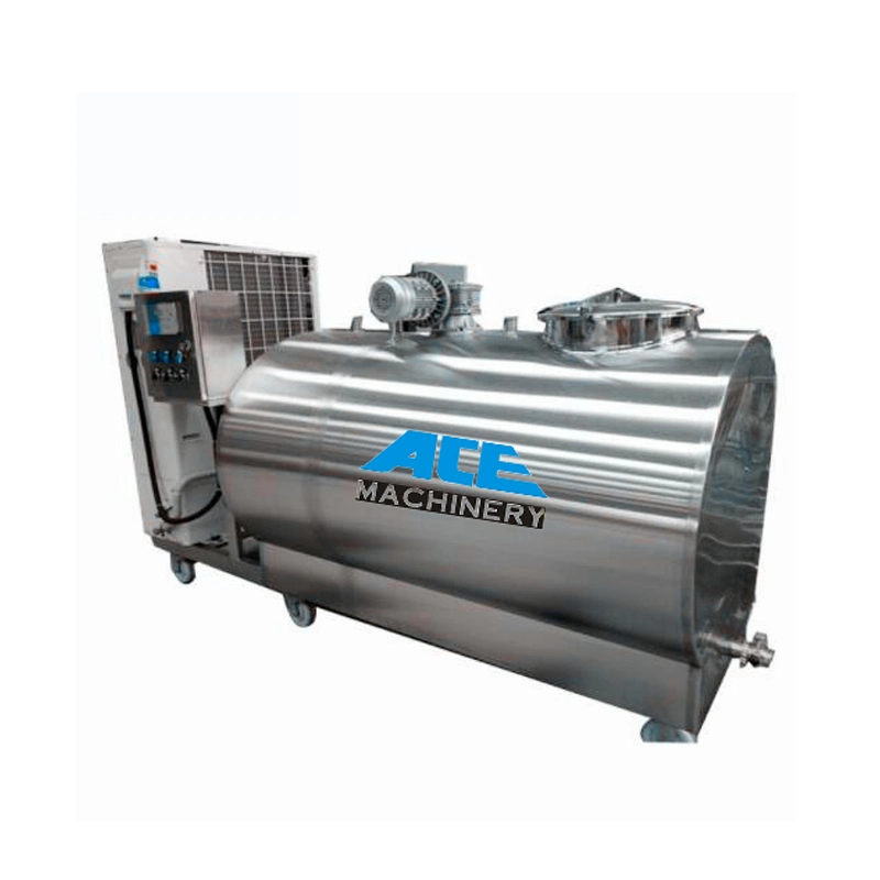 1000L Milk Heating Cooling Tank Stainless Steel Tank in Stock Tank Milk Cooler/Milk Chilling Vat