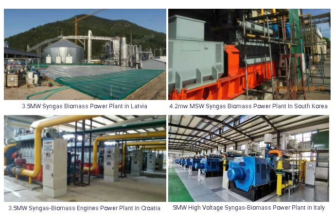 500kw Biomass Syngas Power Generation System, Save Coal and Electricity, Replace Thermal Power Generation