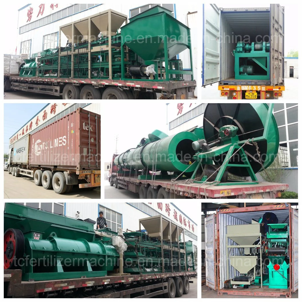 Animal Manure Animal Waste Organic Fertilizer Granulation Production Line