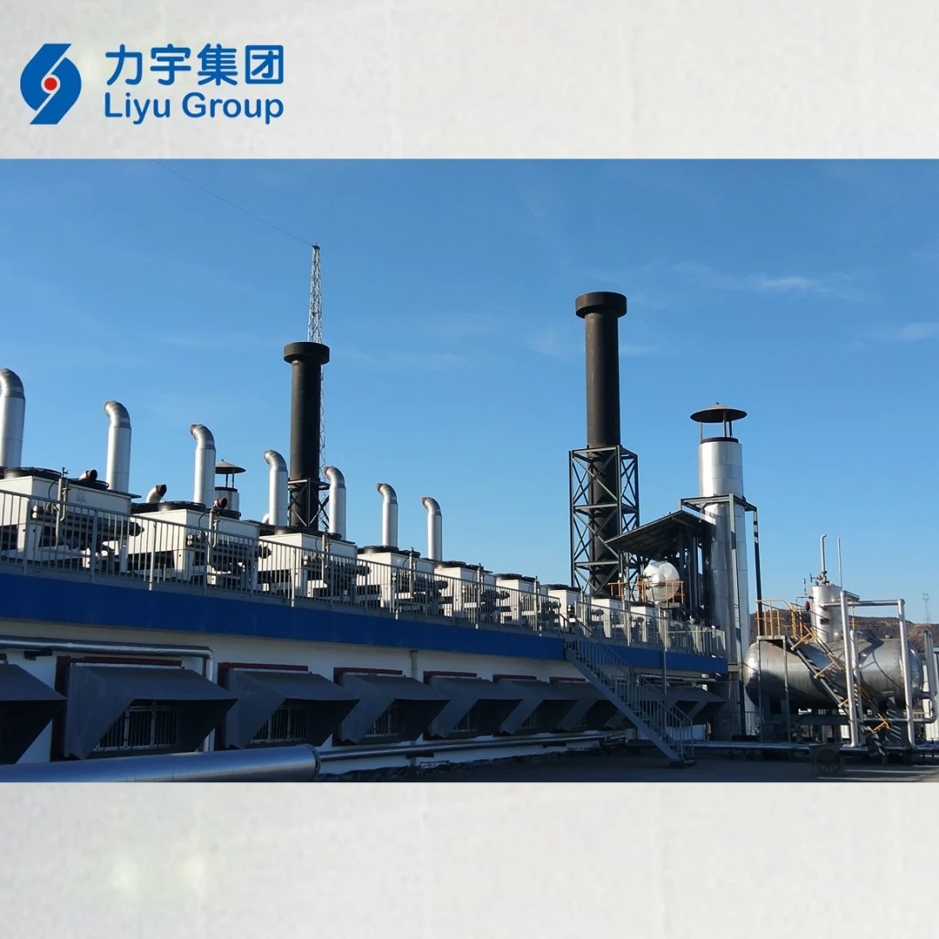 Liyu New Energy 1.5MW 400V Sewage Treatment Plant Biogas Landfil Gas Power Generators Set