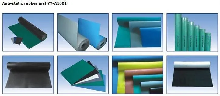 ESD Rubber Sheet, Anti-Static Rubber Sheet, Anti-Static Mat