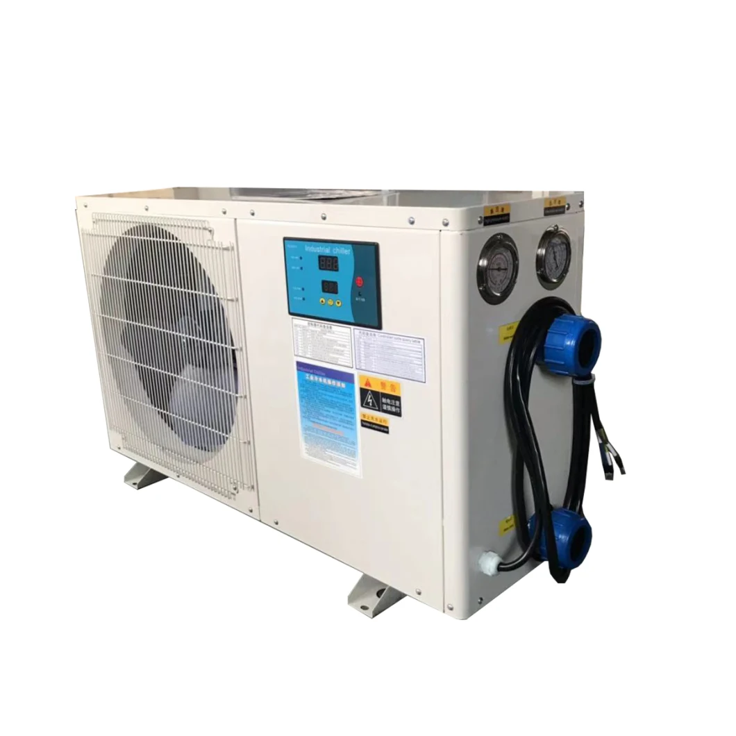 Aquarium Refrigeration Water Chiller Industrial Water Cooling Machine Seafood Pool Fish Tank Chillers 1.5HP