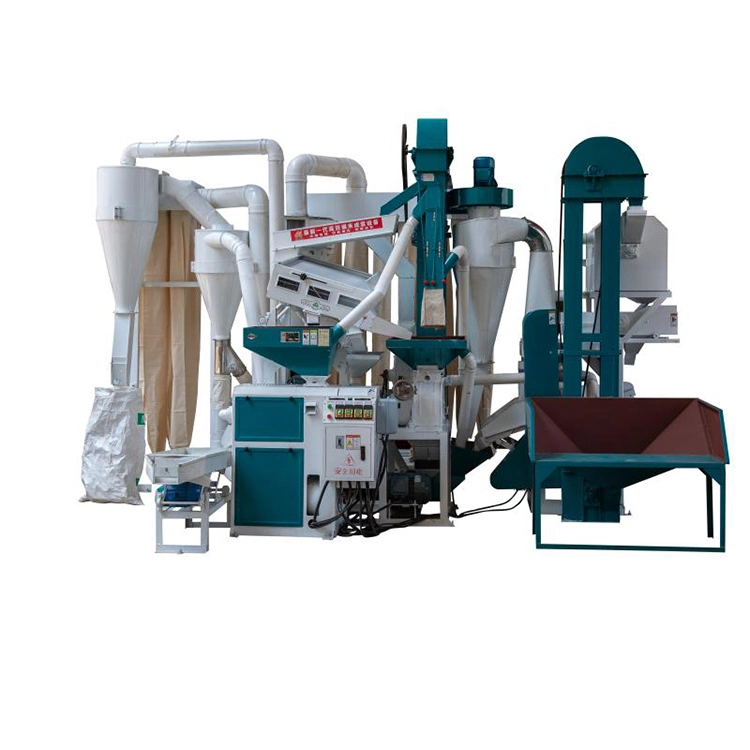 Latest Technology Gravity Sieve Self-Feeding Rice Mill for Machinery Industry