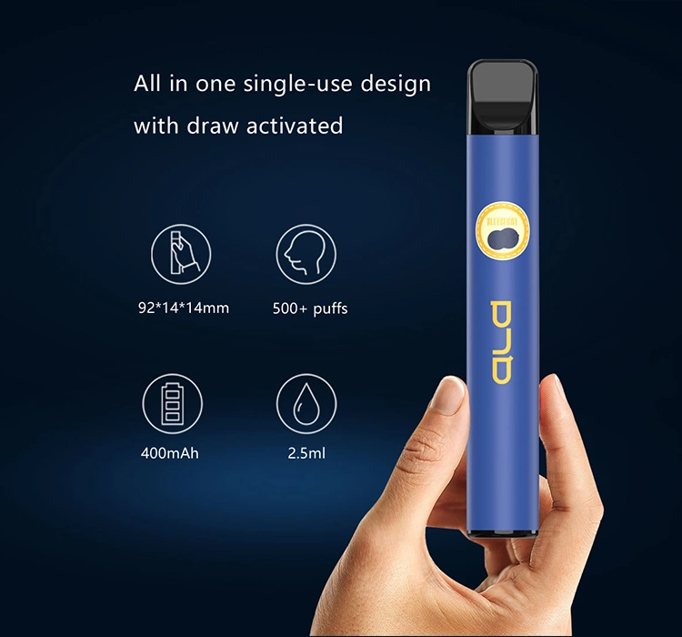 Exclusive Quotes for Ald Latest 500 Puffs Disposable Nicotine Vape