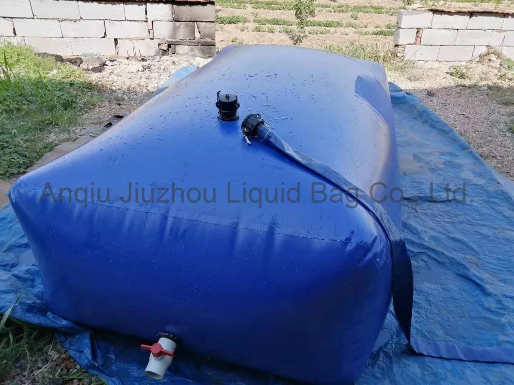 Wholesale Custom Storage PVC Water Bladder Collapsible Inflatable Plastic Farm Water Storage Tank