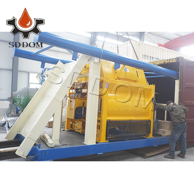 Top Quality Sicoma Technology-Js500 Twin Shaft Concrete Mixer with 25m3/H Production Capacity