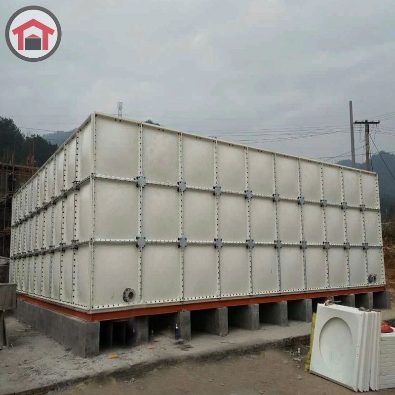 100m3 FRP Combined Assembly Water Storage Tank for Irrigation