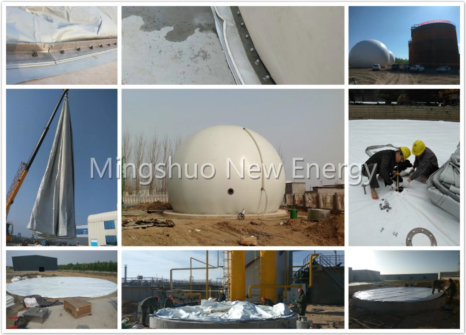 Double Membrane Biogas Holder in Biogas Plant
