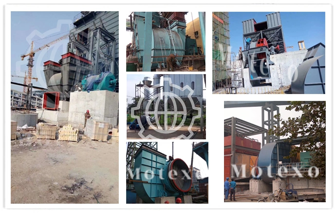 Industrial Titanium Boiler Waste Gas Desulfurization Blower with ABB Motor